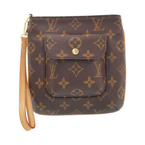 Louis Vuitton Monogram Leather Brown Partition Shoulder Bag